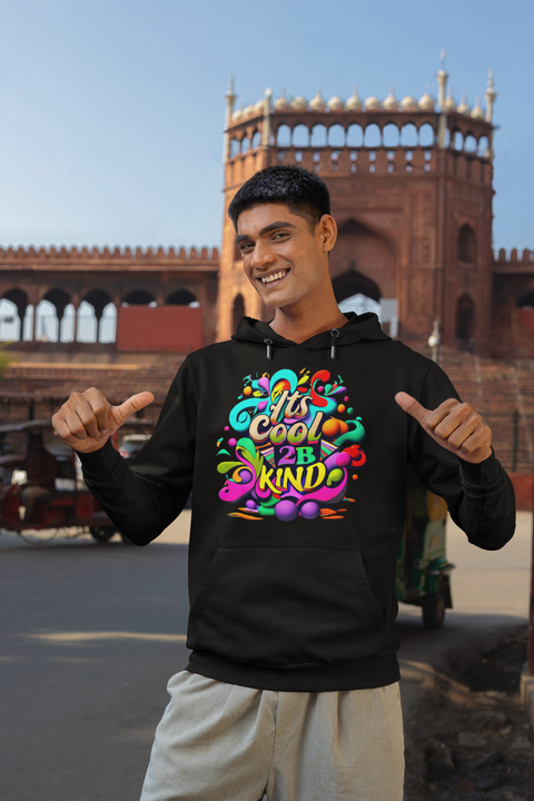 Its Cool 2 B Kind Ultimate Graphic Collection Unisex Cotton Hoodie - Karma Inc Apparel 