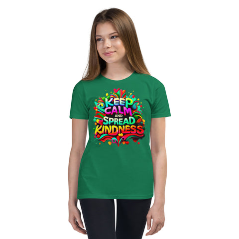 "Keep Calm And Spread Kindness" Ultimate Graphic Collection Youth T-Shirt - Karma Inc Apparel 