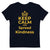 Karma Inc Apparel  3-4 "KEEP CALM AND SPREAD KINDNESS" Maize and Blue Premium Organic Cotton Kids T-Shirt