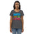 Karma Inc Apparel  Anthracite / S "SMOTHER HATE WITH LOVE" Preimum Prganic Cotton Women's T-Shirt