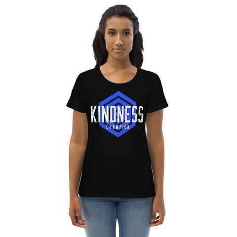 Karma Inc Apparel  Black / S "KINDNESS ALWAYS" Premium Organic Cotton Women's T-Shirt
